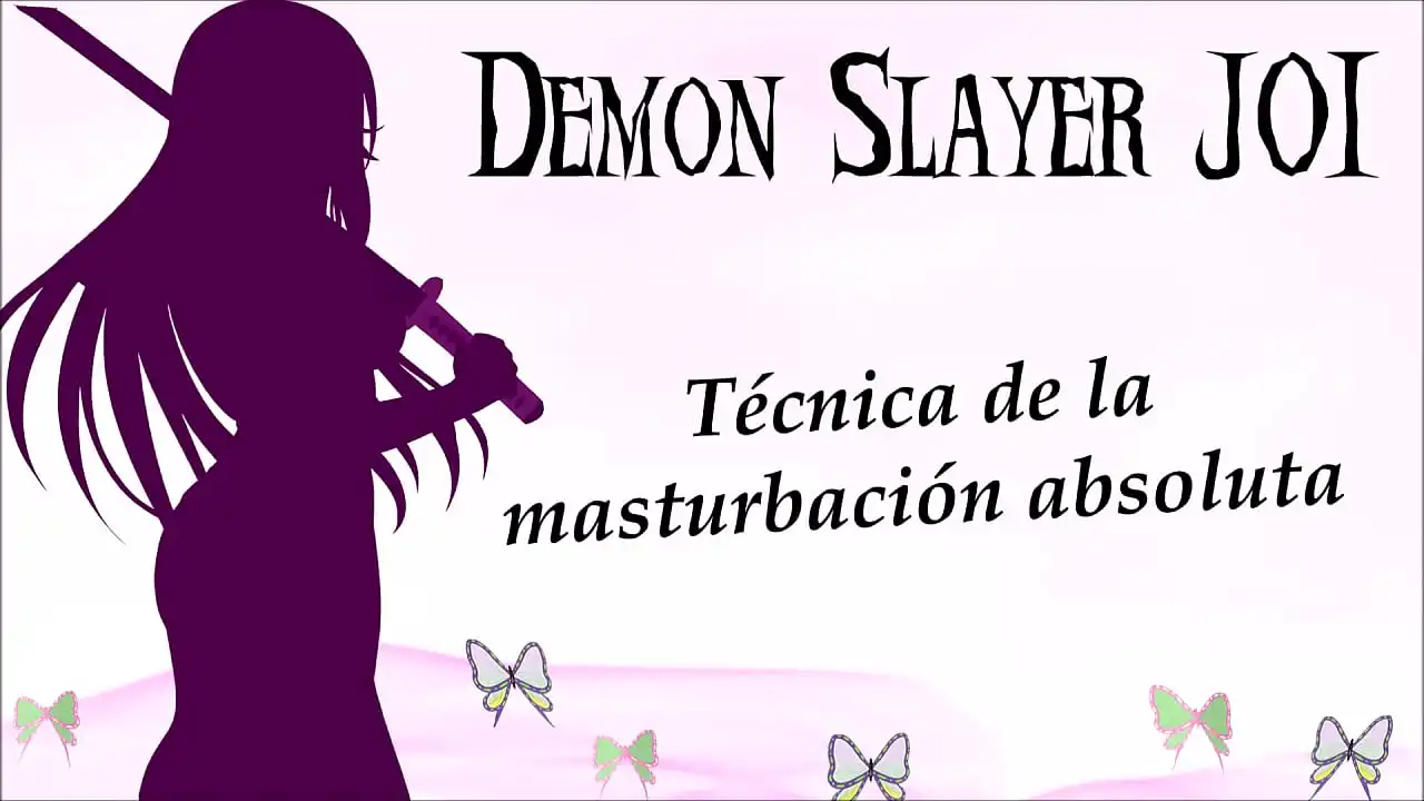 JOI Demon Slayer - Treinamento de Masturbação Absoluta (Interativo).