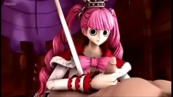 One piece perona handjob 3D