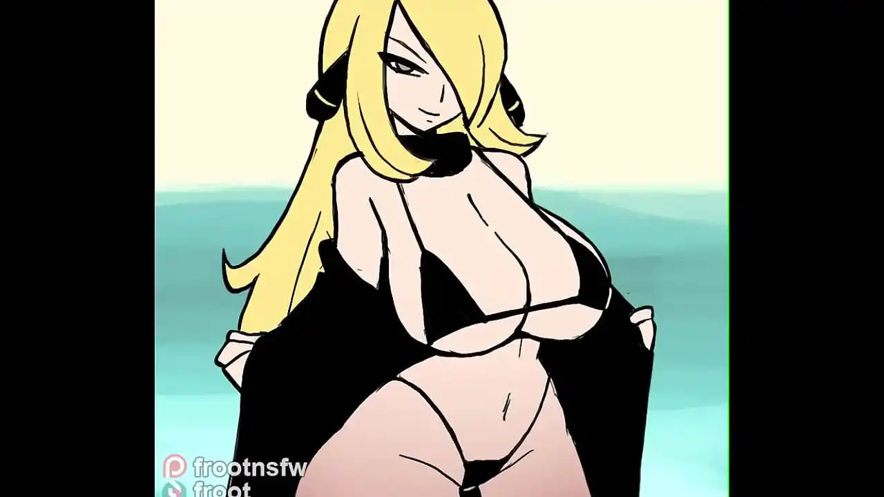 Recompensa de Cynthia (Pokemon hentai)